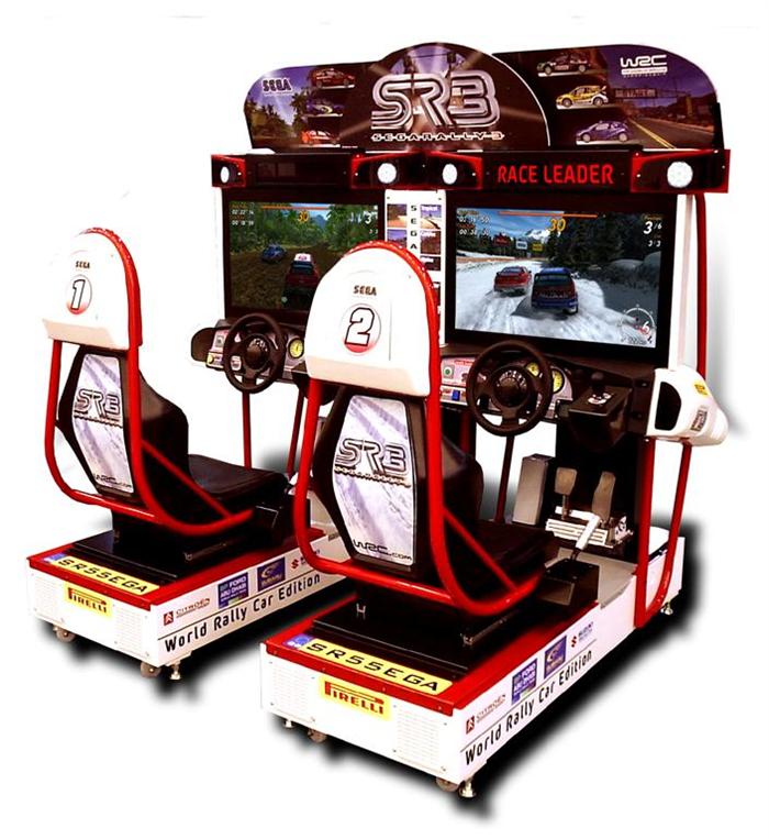 simulator vožnje auta sega rally 3 twin